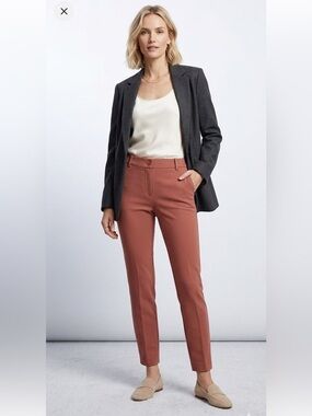 Active USA | Midrise Mauve Skinny Dress Pants Size Small